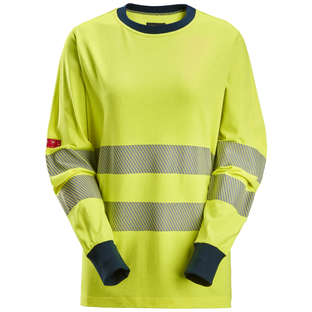 Snickers ProtecWork Dames Shirt Lange Mouw High-Vis KL3 2476