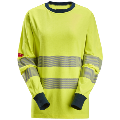Snickers ProtecWork Women's Shirt Long Sleeve High-Vis KL3 2476