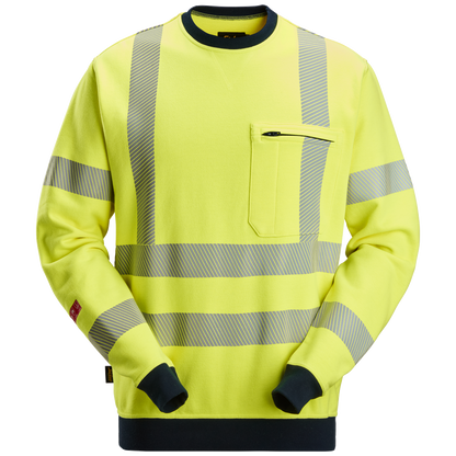 Snickers ProtecWork Sweatshirt High-Vis KL3 2863