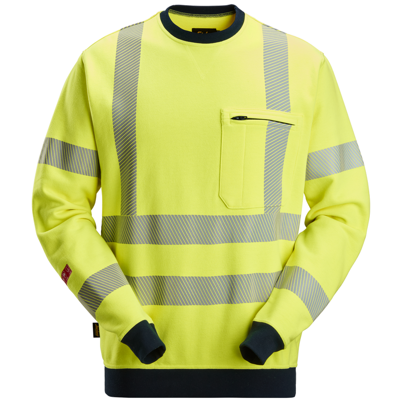 Snickers ProtecWork Sweatshirt High-Vis KL3 2863