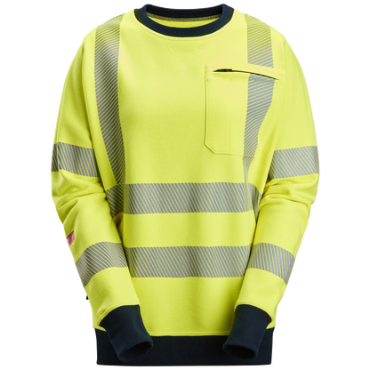 Snickers ProtecWork Women's Sweatshirt High-Vis KL3/2 2876