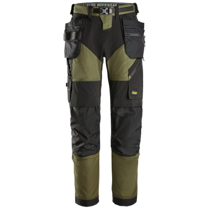 Snickers FlexiWork Stretch Werkbroek+ holsterzakken 6902