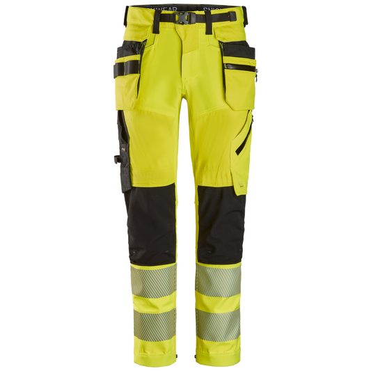Snickers High-Vis CL2 Werkbroek met Afneembare Holsterzakken 6930
