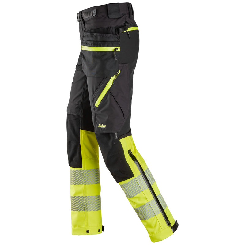 Snickers High-Vis CL1 Werkbroek met Afneembare Holsterzakken 6935