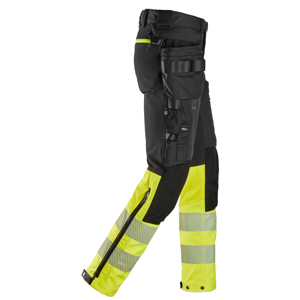 Snickers High-Vis CL1 Werkbroek met Afneembare Holsterzakken 6935