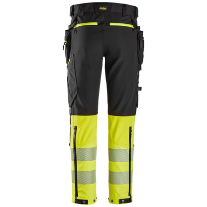 Snickers High-Vis CL1 Werkbroek met Afneembare Holsterzakken 6935
