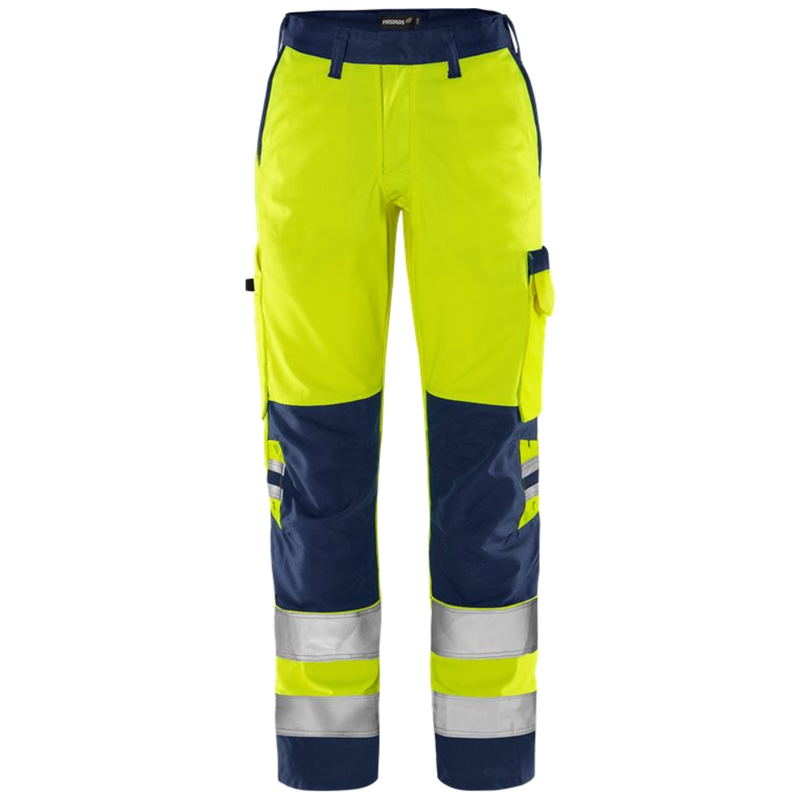 Fristads Trofta High vis Green broek dames klasse 2 2642 GPLU 131973