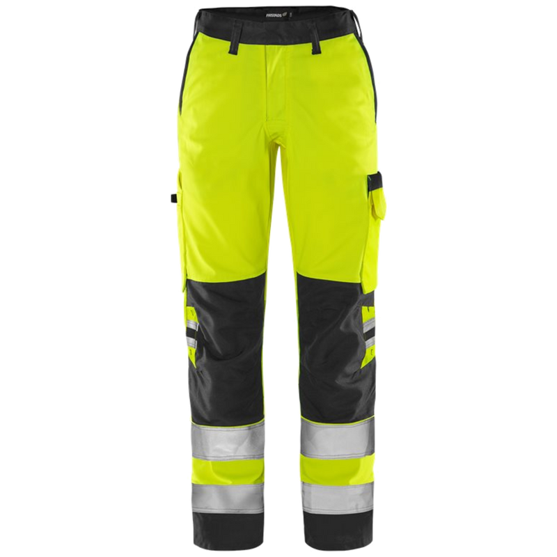 Fristads Trofta High vis Green broek dames klasse 2 2642 GPLU 131973
