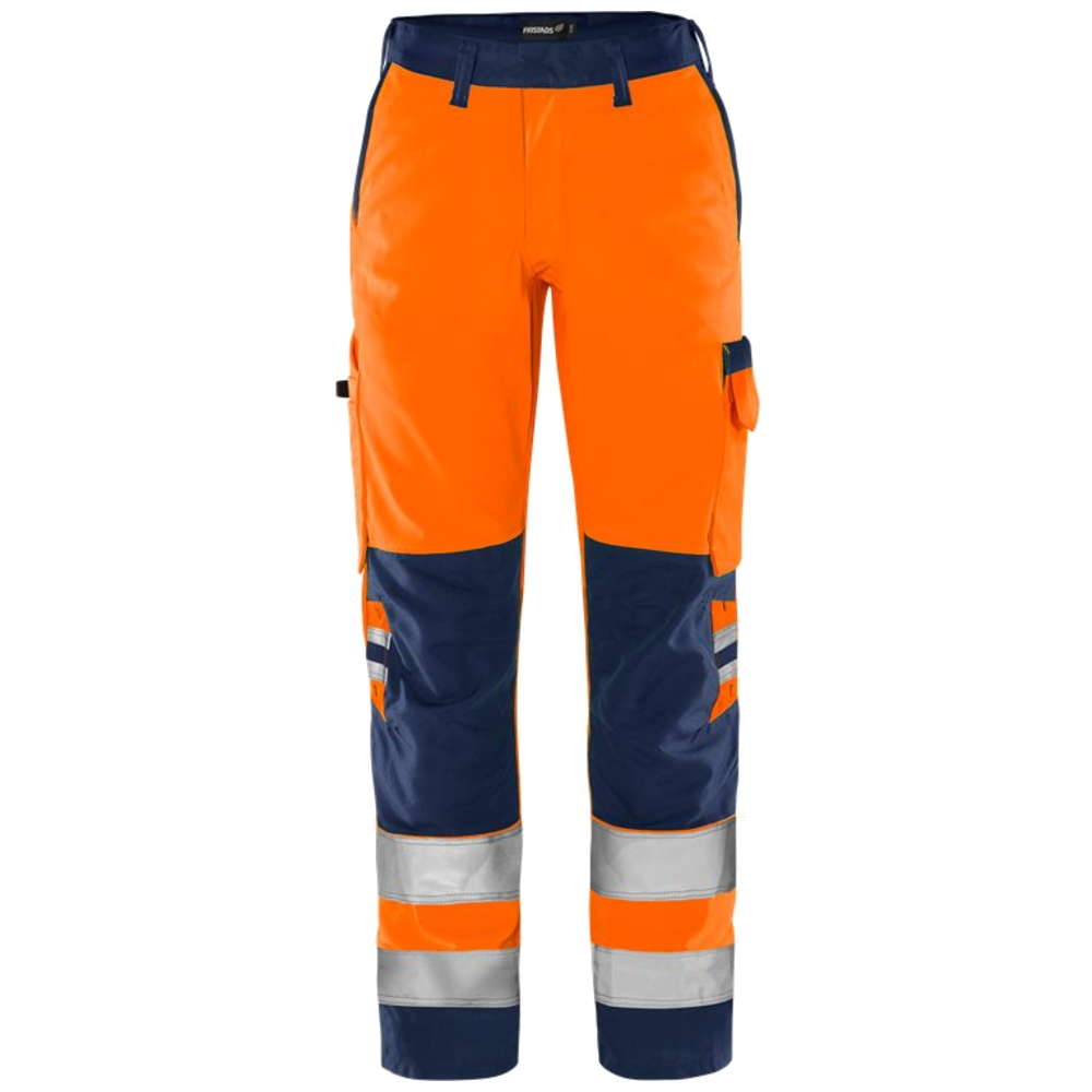 Fristads Trofta High vis Green broek dames klasse 2 2642 GPLU 131973