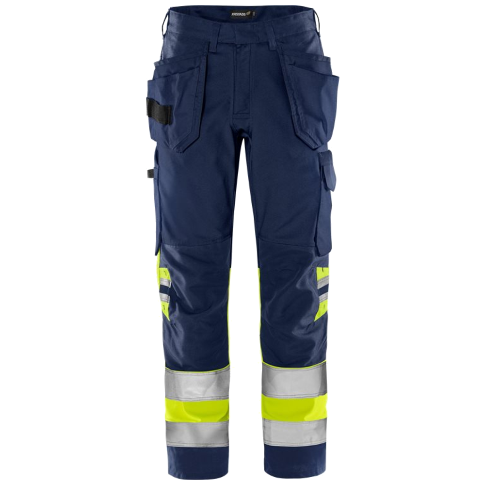 Fristads Trofta High vis Green werkbroek klasse 1 2640 GPLU 131975