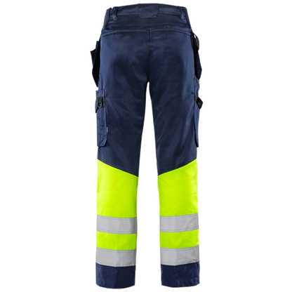 Fristads Trofta High vis Green werkbroek klasse 1 2640 GPLU 131975