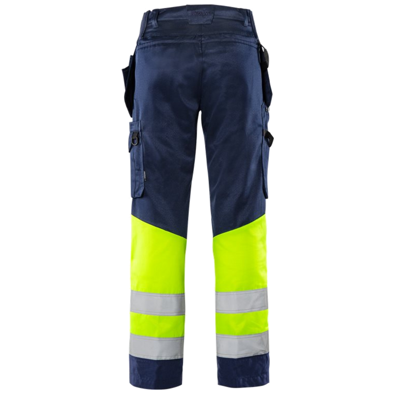 Fristads Trofta High vis Green werkbroek klasse 1 2640 GPLU 131975