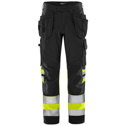Fristads Trofta High vis Green werkbroek klasse 1 2640 GPLU 131975