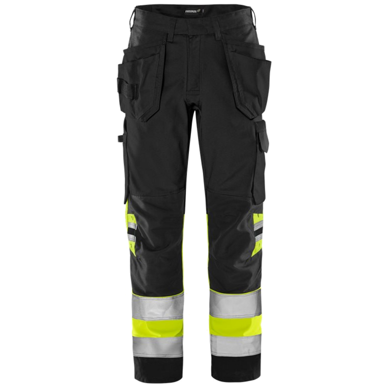 Fristads Trofta High vis Green werkbroek klasse 1 2640 GPLU 131975