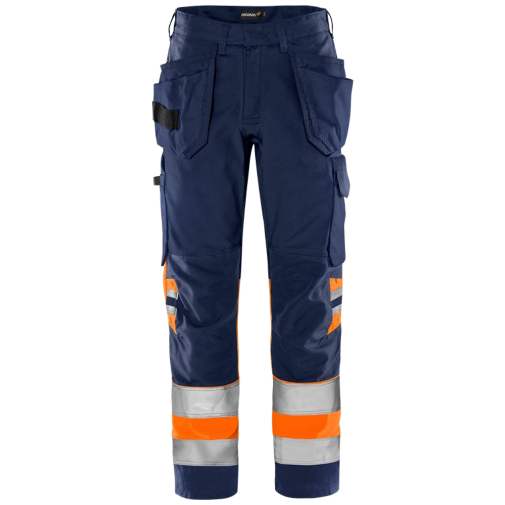 Fristads Trofta High vis Green werkbroek klasse 1 2640 GPLU 131975