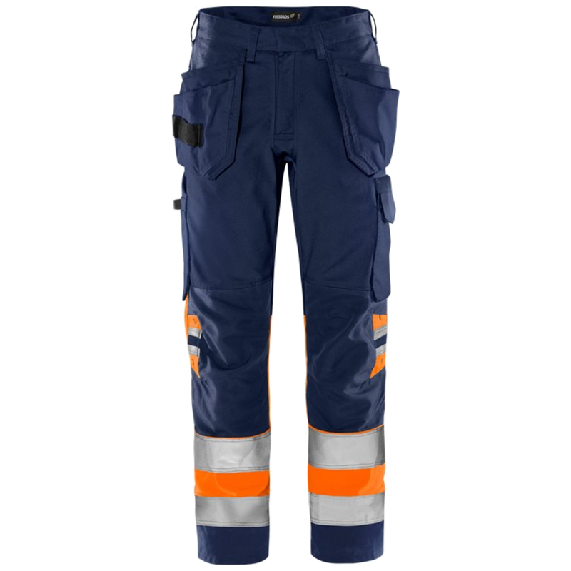 Fristads Trofta High vis Green werkbroek klasse 1 2640 GPLU 131975