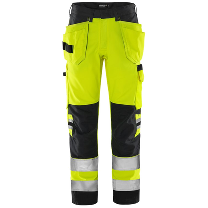 Fristads Trofta High vis Green werkbroek klasse 2 2641 GPLU 131981