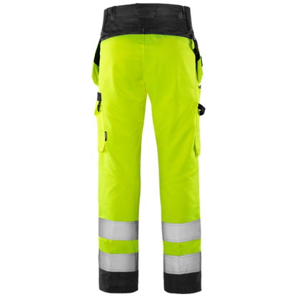 Fristads Trofta High vis Green werkbroek klasse 2 2641 GPLU 131981
