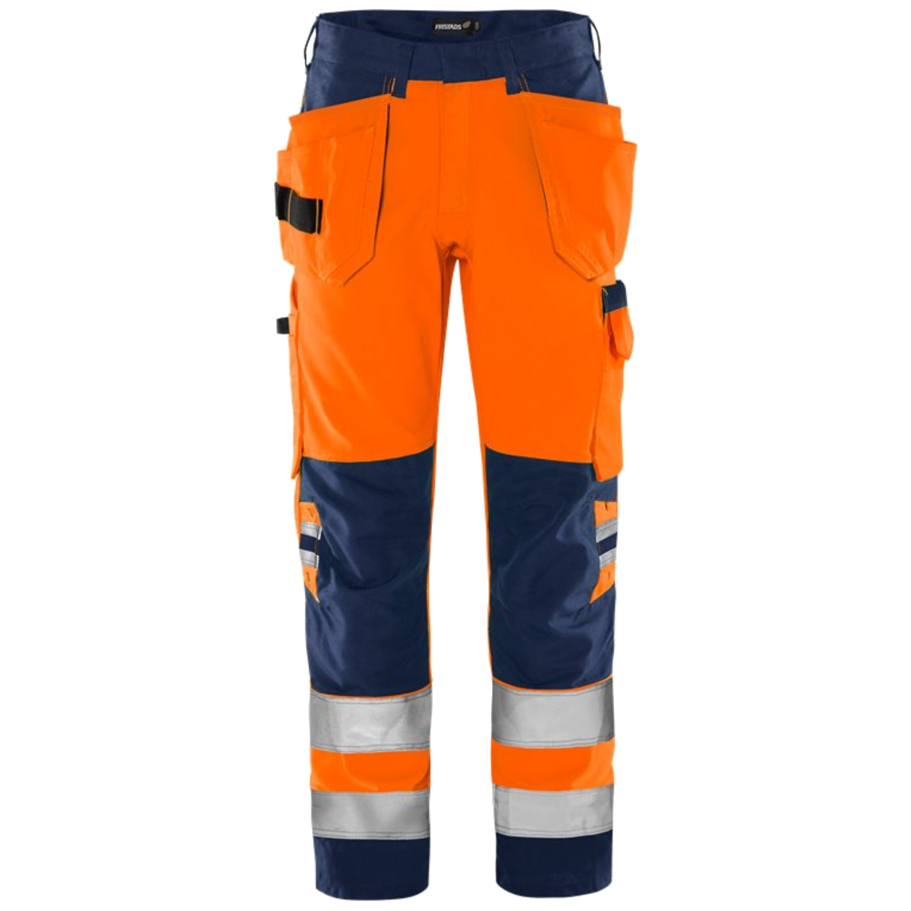 Fristads Trofta High vis Green werkbroek klasse 2 2641 GPLU 131981