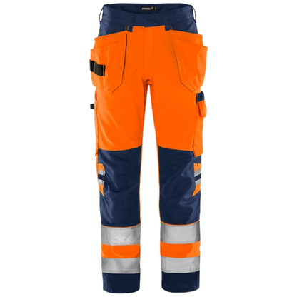 Fristads Trofta High vis Green werkbroek klasse 2 2641 GPLU 131981