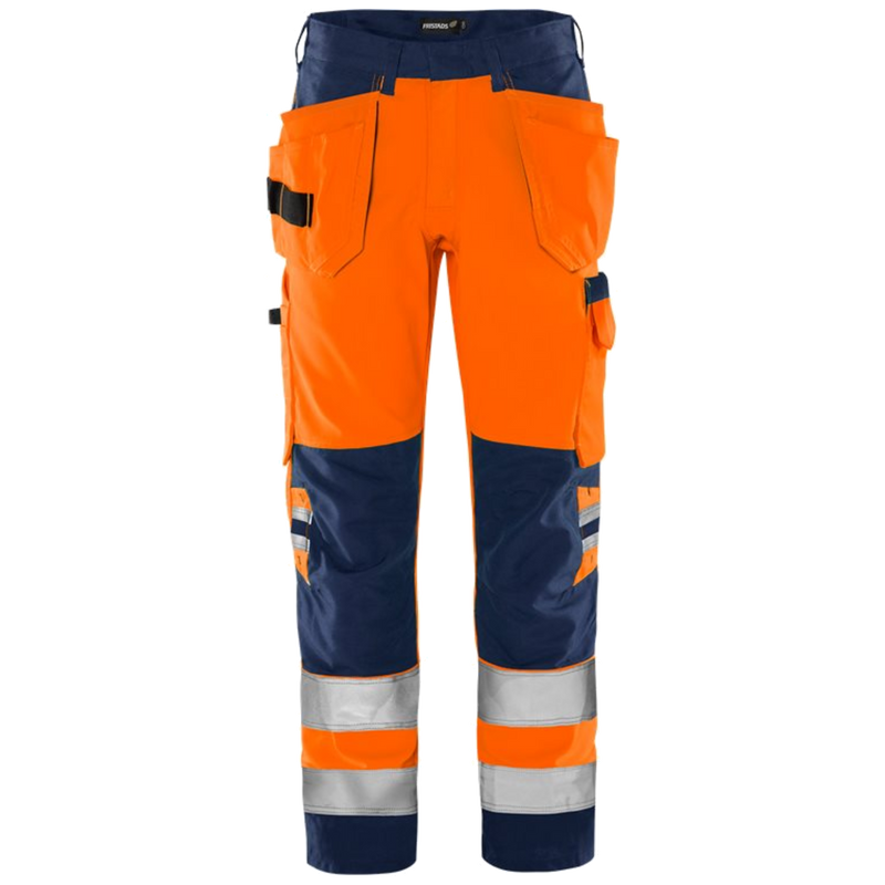 Fristads Trofta High vis Green werkbroek klasse 2 2641 GPLU 131981