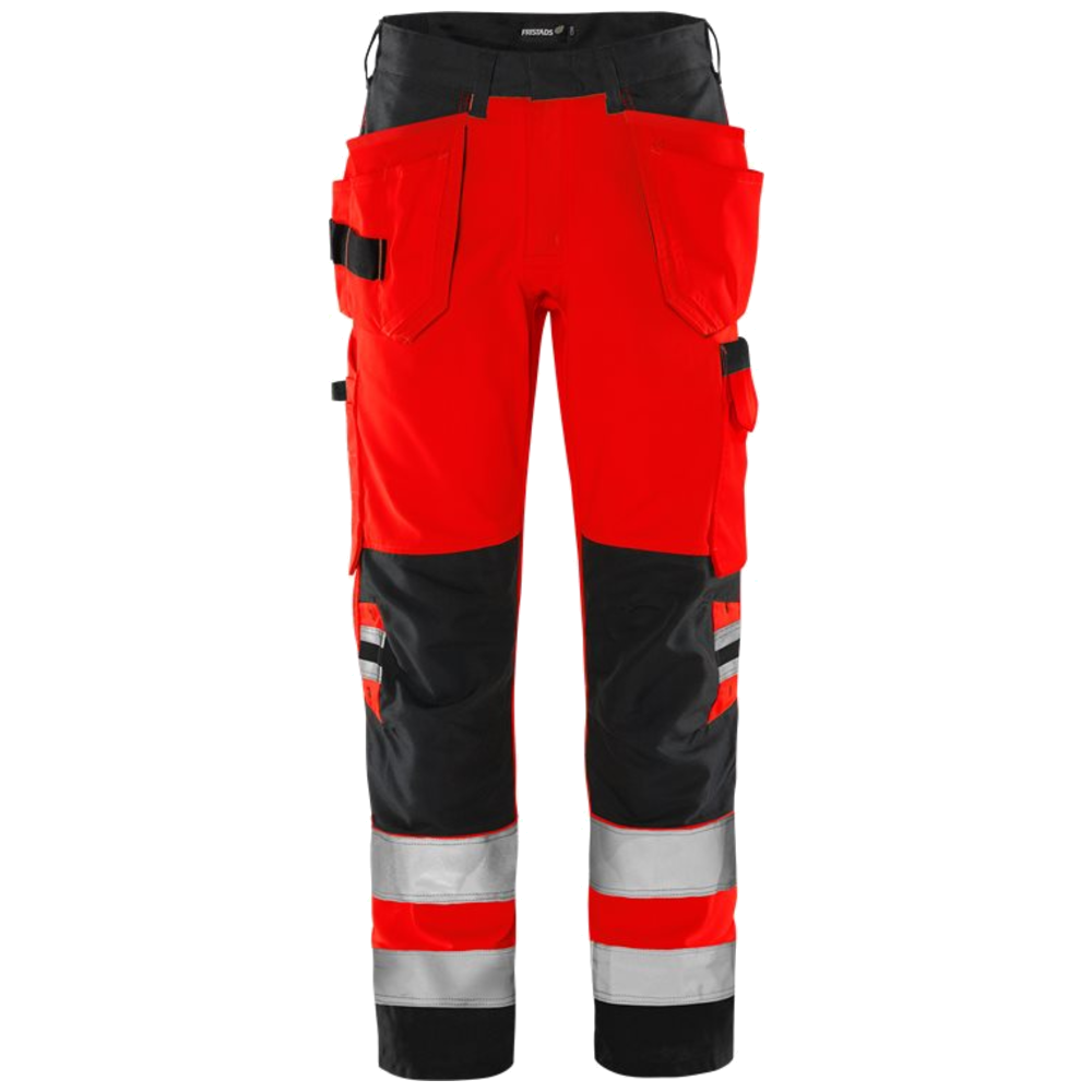 Fristads Trofta High vis Green werkbroek klasse 2 2641 GPLU 131981