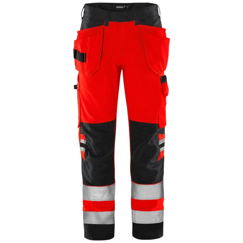 Fristads Trofta High vis Green werkbroek klasse 2 2641 GPLU 131981