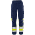 Fristads Trofta High vis Green broek dames klasse 1 2652 GPLU 131983