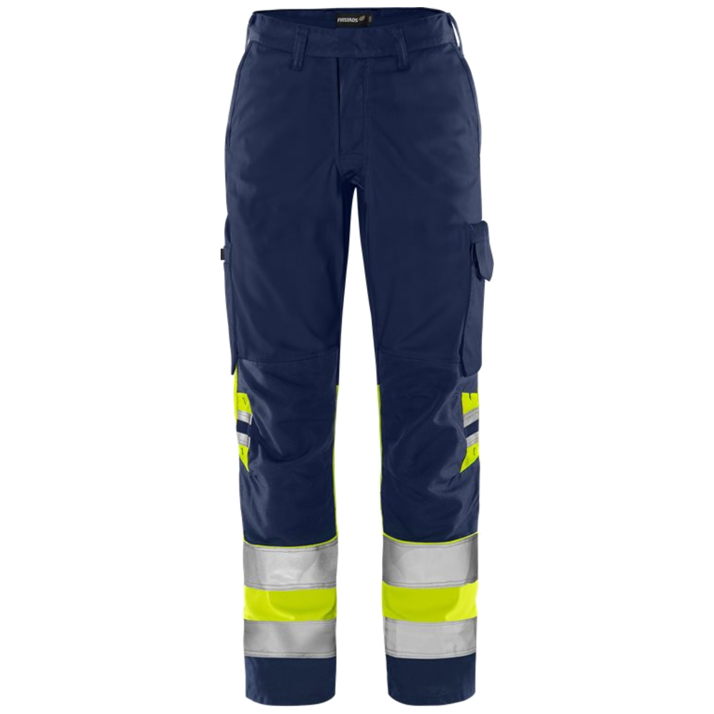 Fristads Trofta High vis Green broek dames klasse 1 2652 GPLU 131983