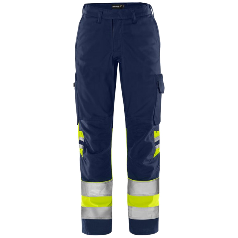Fristads Trofta High vis Green broek dames klasse 1 2652 GPLU 131983