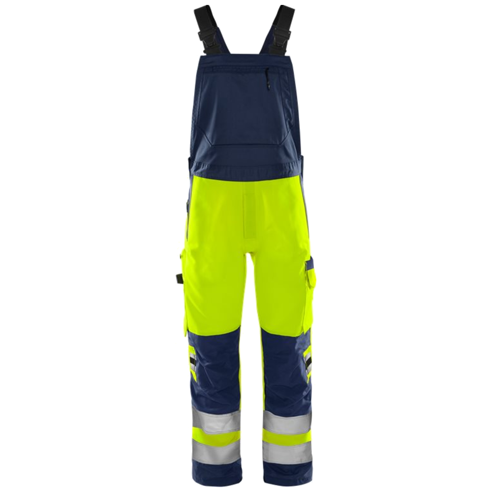 Fristads Trofta High vis Green amerikaanse overall klasse 2 1030 GPLU 131985