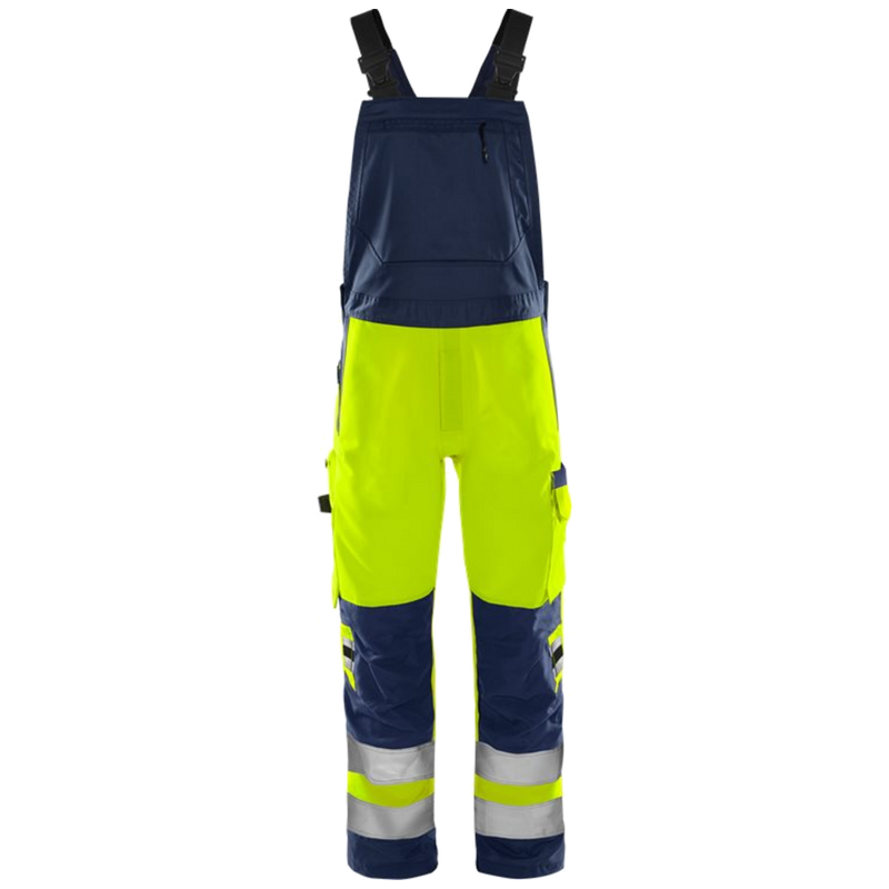 Fristads Trofta High vis Green amerikaanse overall klasse 2 1030 GPLU 131985