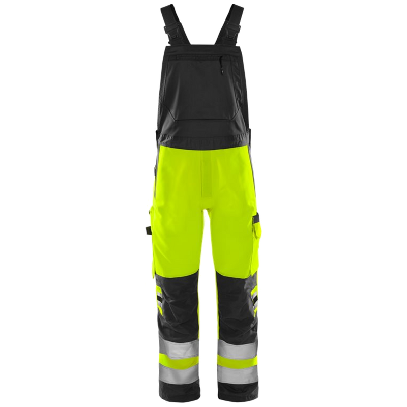 Fristads Trofta High vis Green amerikaanse overall klasse 2 1030 GPLU 131985