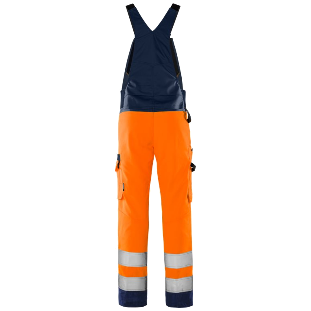 Fristads Trofta High vis Green amerikaanse overall klasse 2 1030 GPLU 131985
