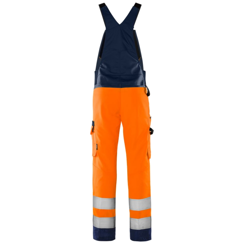 Fristads Trofta High vis Green amerikaanse overall klasse 2 1030 GPLU 131985