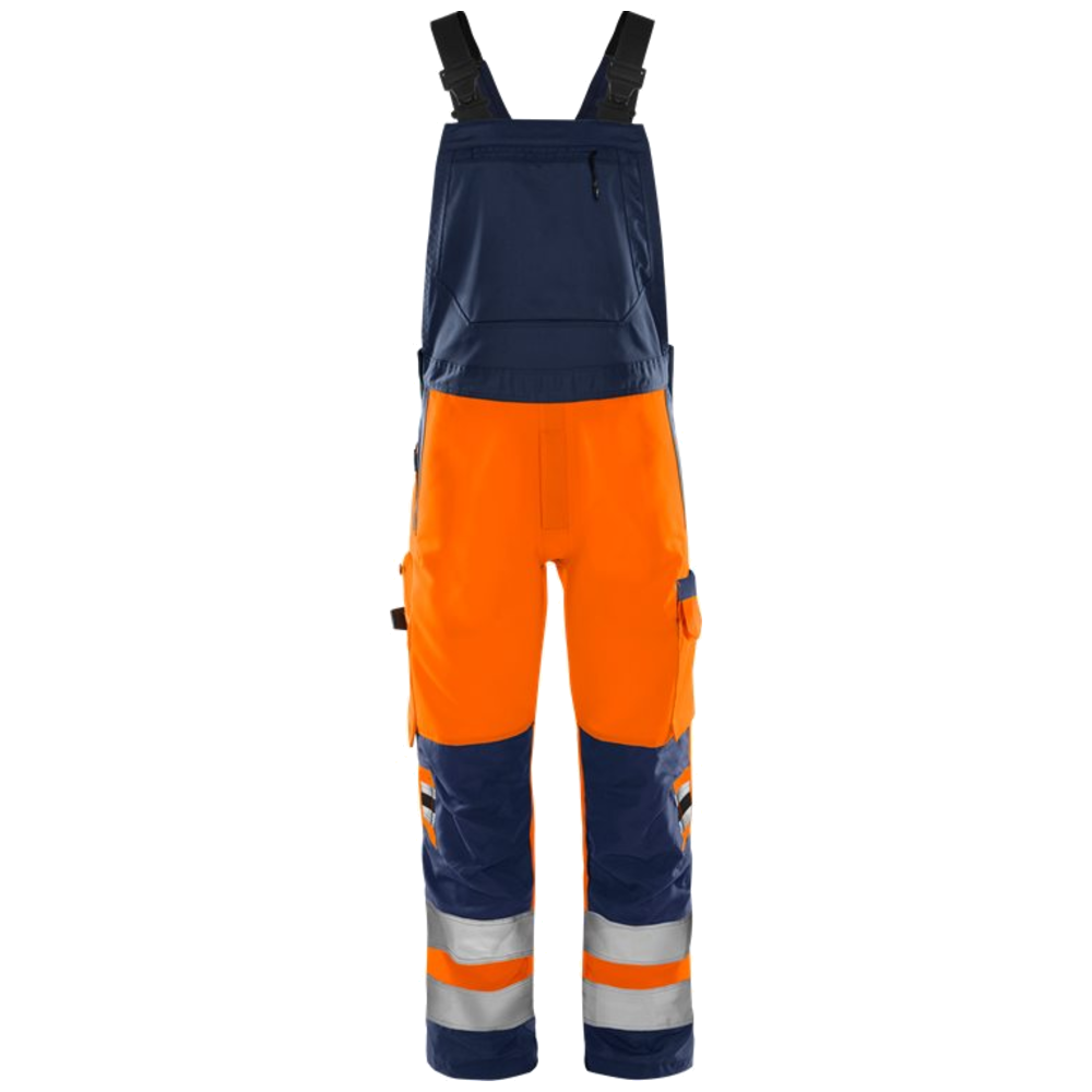 Fristads Trofta High vis Green amerikaanse overall klasse 2 1030 GPLU 131985