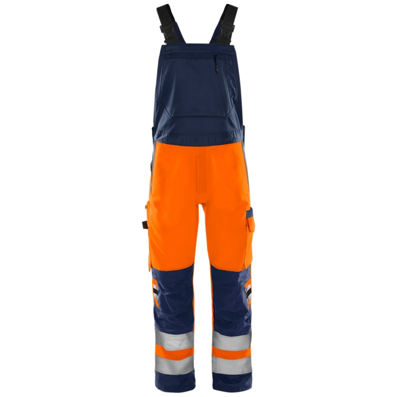 Fristads Trofta High vis Green amerikaanse overall klasse 2 1030 GPLU 131985