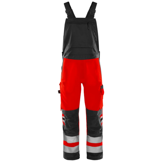 Fristads Trofta High vis Green amerikaanse overall klasse 2 1030 GPLU 131985