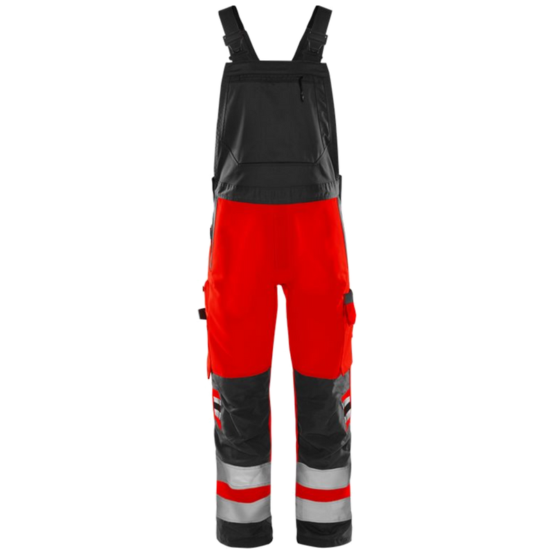 Fristads Trofta High vis Green amerikaanse overall klasse 2 1030 GPLU 131985