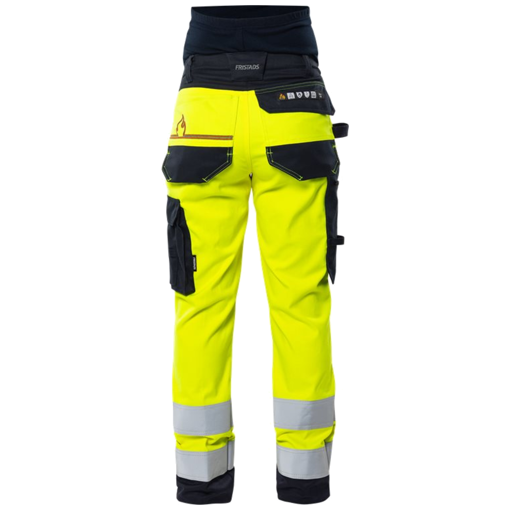 Fristads Flamestat high visibility maternity pants stretch class 2 2507 ATHF 133137