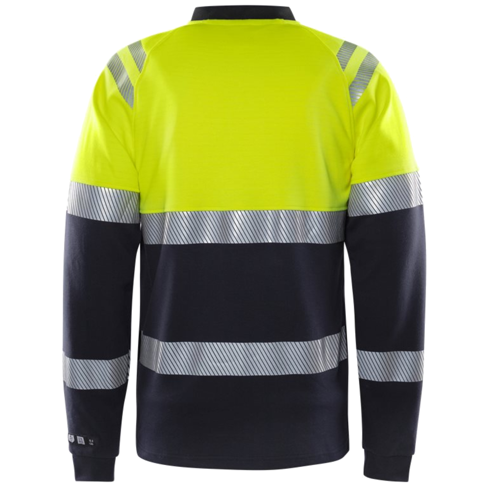 Fristads Flamestat high vis t-shirt met lange mouwen klasse 1 7107 TFL 133268