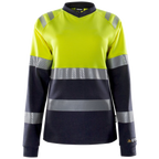 Fristads Flamestat high vis dames t-shirt met lange mouwen klasse 1 7108 TFL 133269