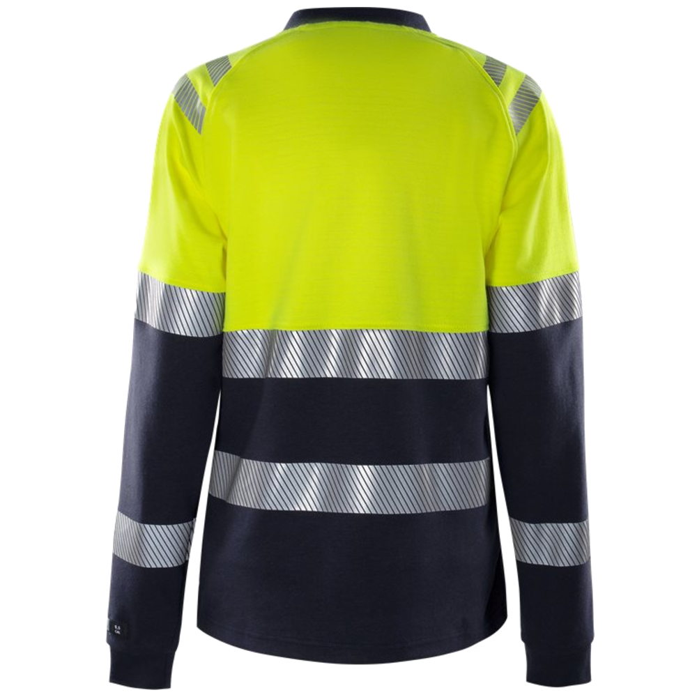 Fristads Flamestat high vis dames t-shirt met lange mouwen klasse 1 7108 TFL 133269