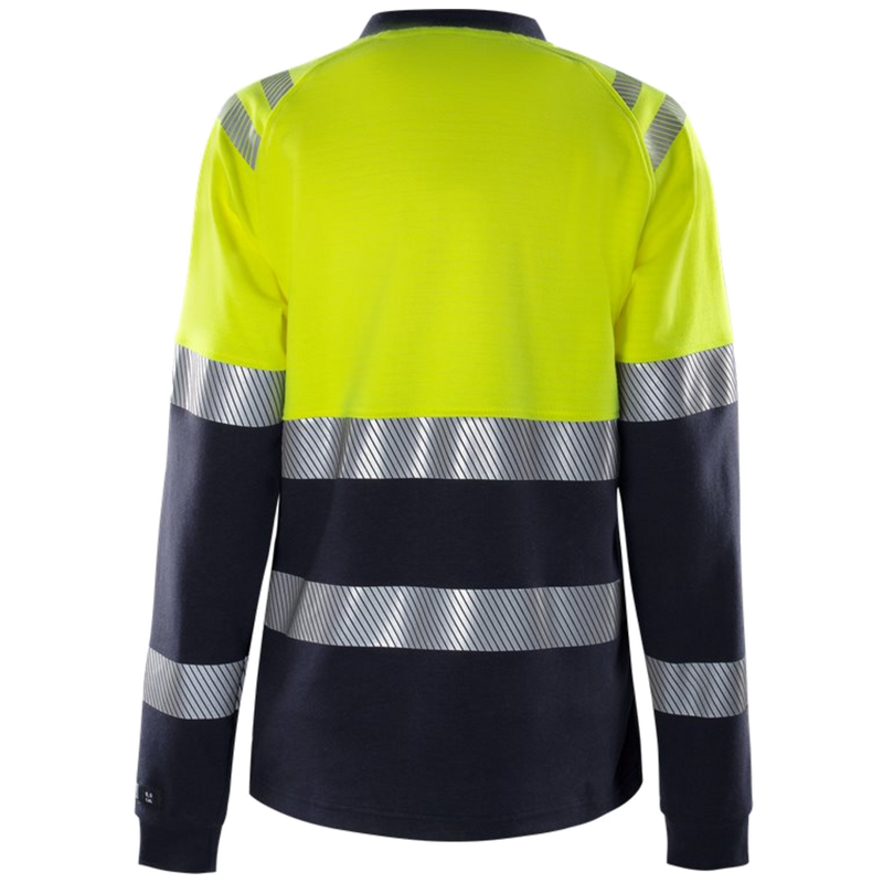 Fristads Flamestat high vis dames t-shirt met lange mouwen klasse 1 7108 TFL 133269
