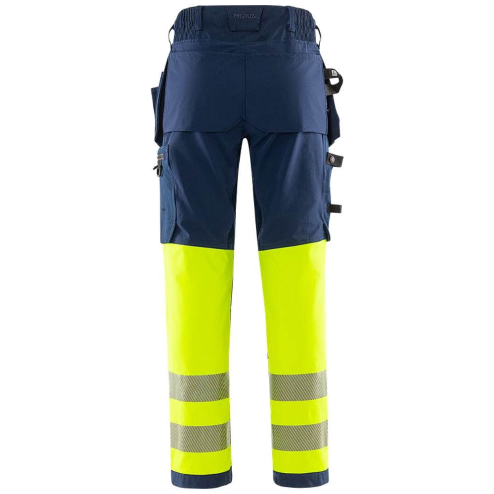 Fristads Stiby High Vis Green werkbroek stretch klasse 1 2643 GSTP 134187