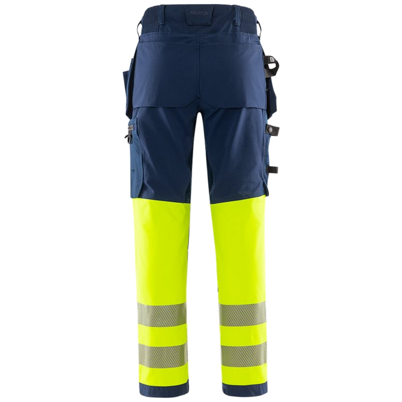 Fristads Stiby High Vis Green werkbroek stretch klasse 1 2643 GSTP 134187