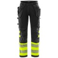 Fristads Stiby High Vis Green werkbroek stretch klasse 1 2643 GSTP 134187