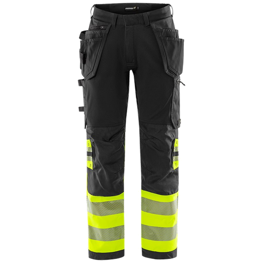 Fristads Stiby High Vis Green werkbroek stretch klasse 1 2643 GSTP 134187