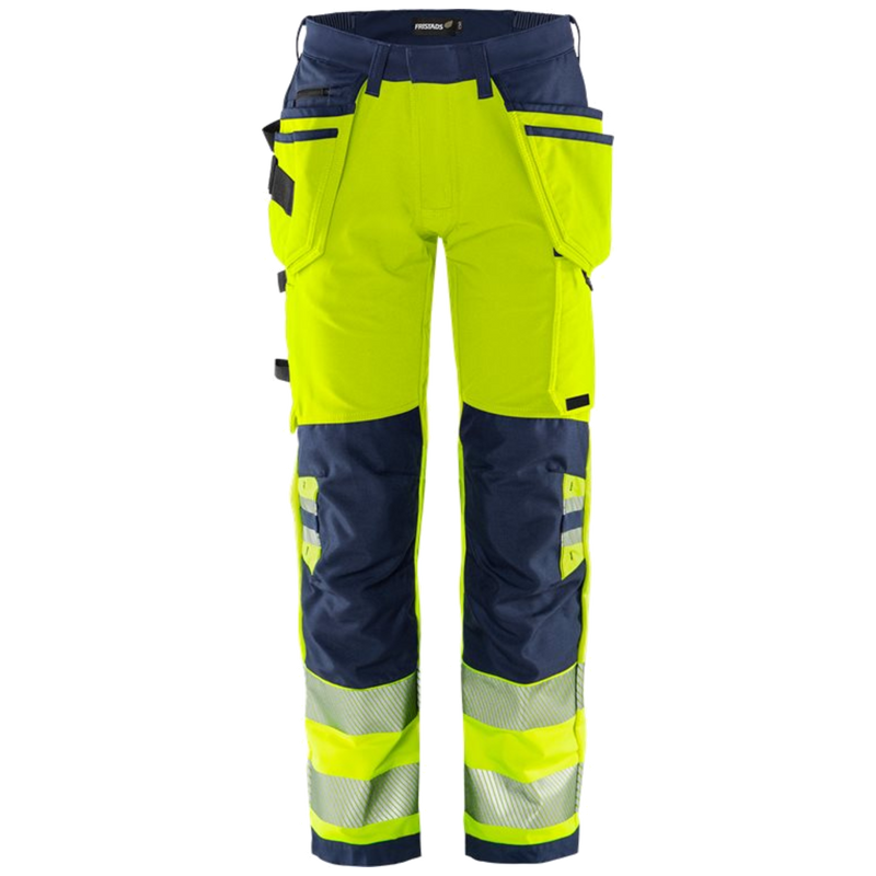 Fristads Stiby High vis Green broek klasse 2 2645 GSTP 134189