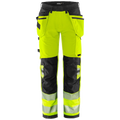 Fristads Stiby High Vis Green werkbroek stretch klasse 2 2644 GSTP 134188